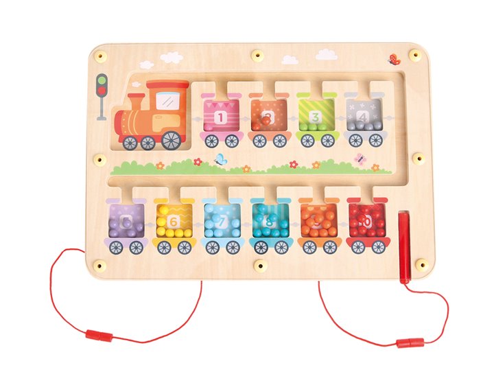 Lelin® Magnetic Train Maze